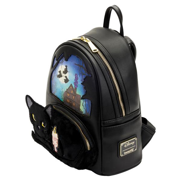 LOUNGEFLY Disney Hocus Pocus Binx Pocket Mini Backpack