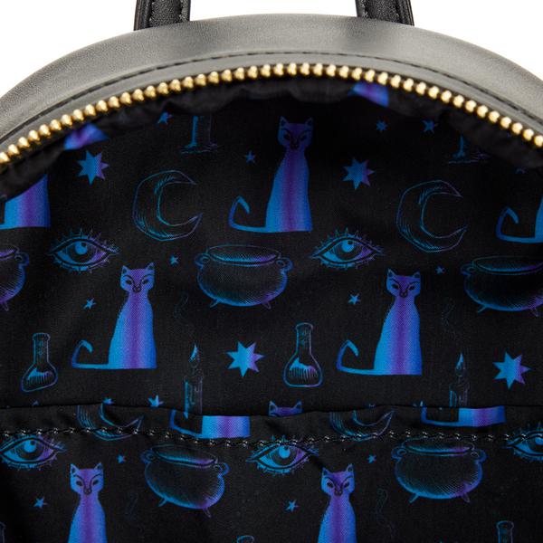 LOUNGEFLY Disney Hocus Pocus Binx Pocket Mini Backpack