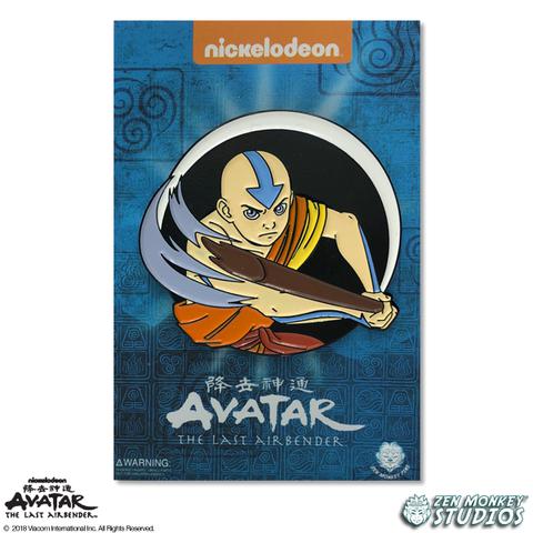 Black Sun Aang - Avatar: The Last Airbender Enamel Pin