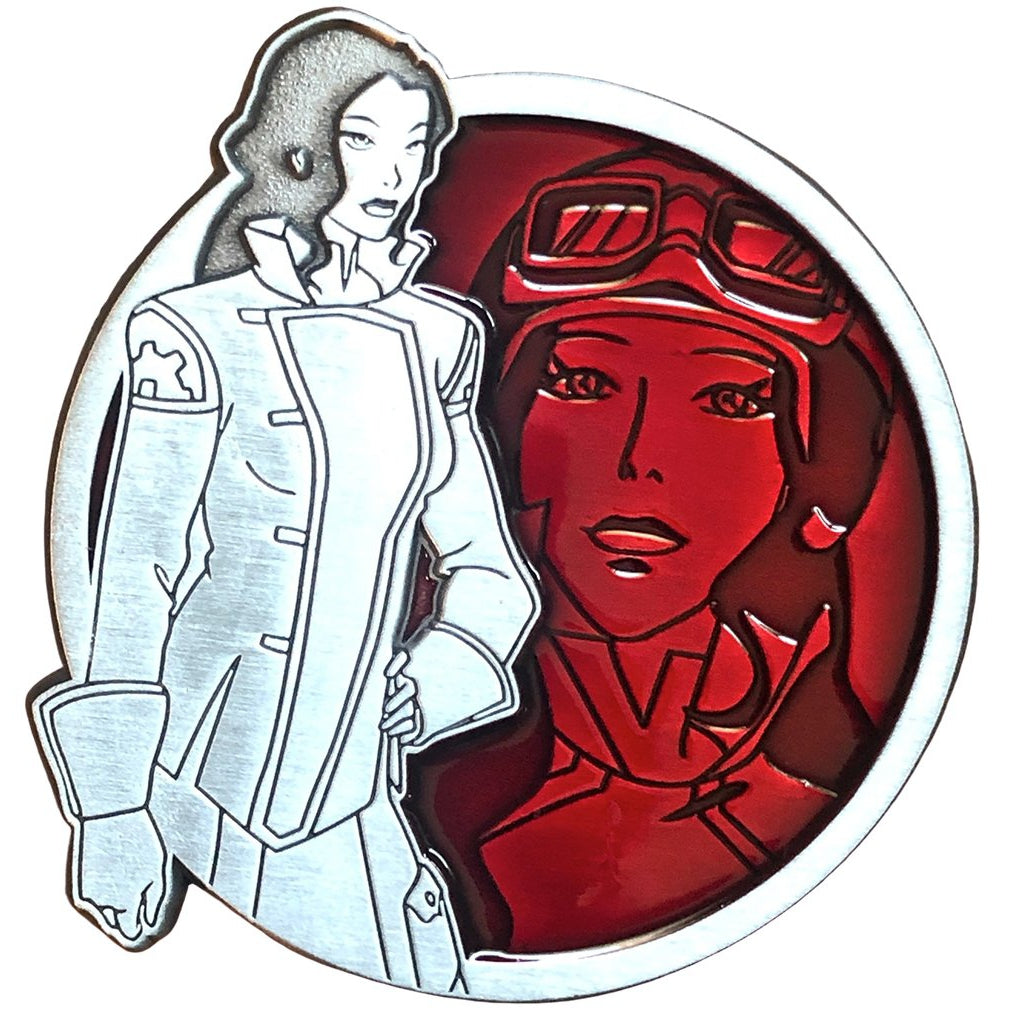 Archibald.Pins Asami Profile Enamel hot Pin