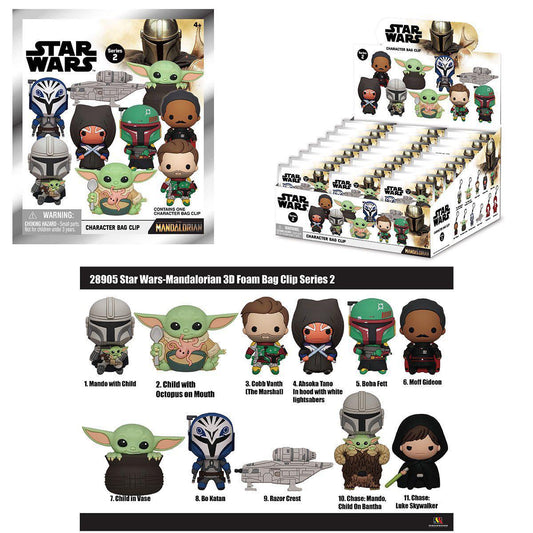 Star Wars: The Mandalorian 3D Figural Bag Clip