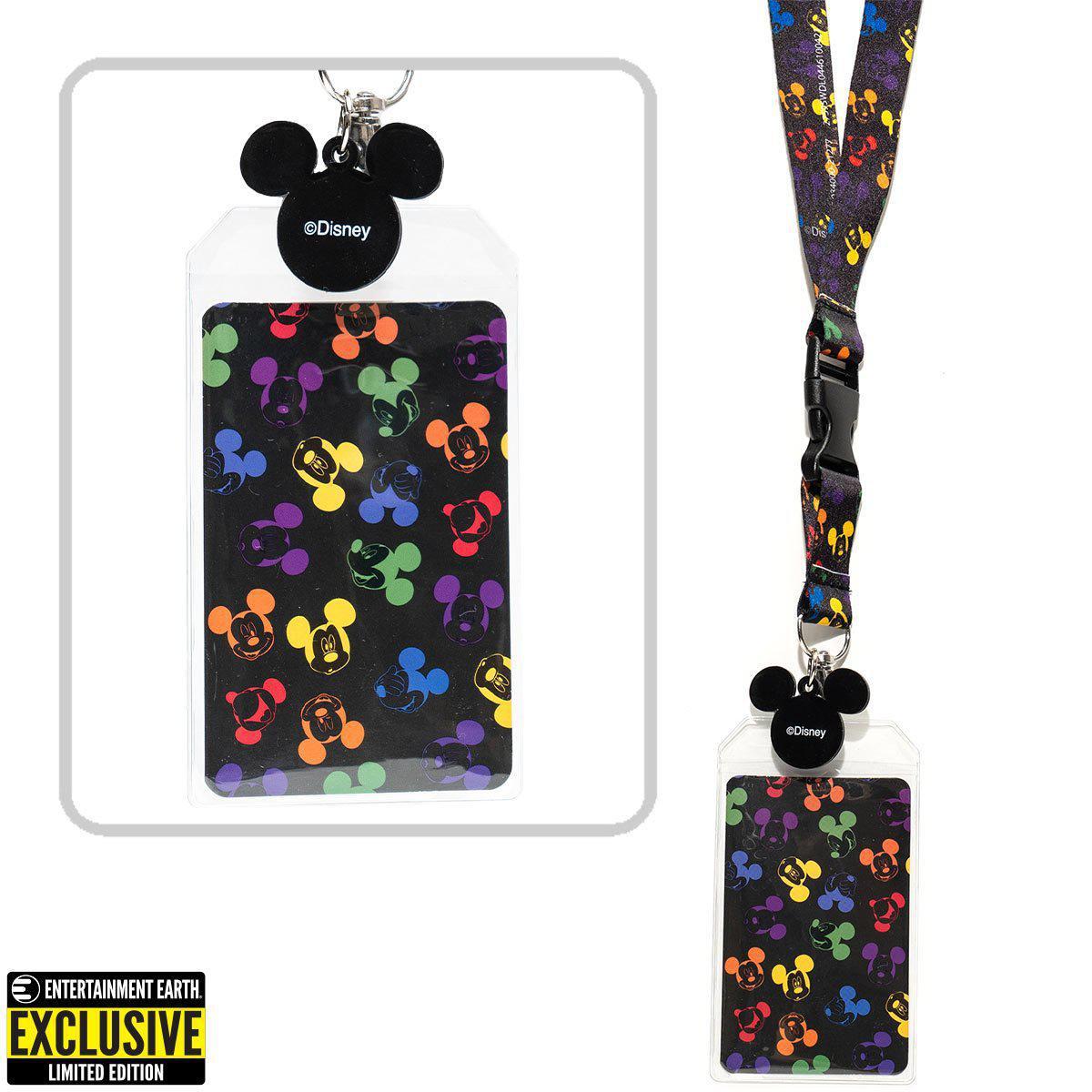 Mickey Mouse Rainbow Lanyard - EE Exclusive