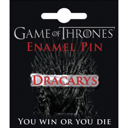 Games of Thrones Dracarys Enamel Metal Lapel Pin