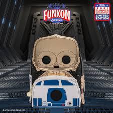 Loungefly:  Star Wars R2D2 / C3PO Funko Mini Backpack