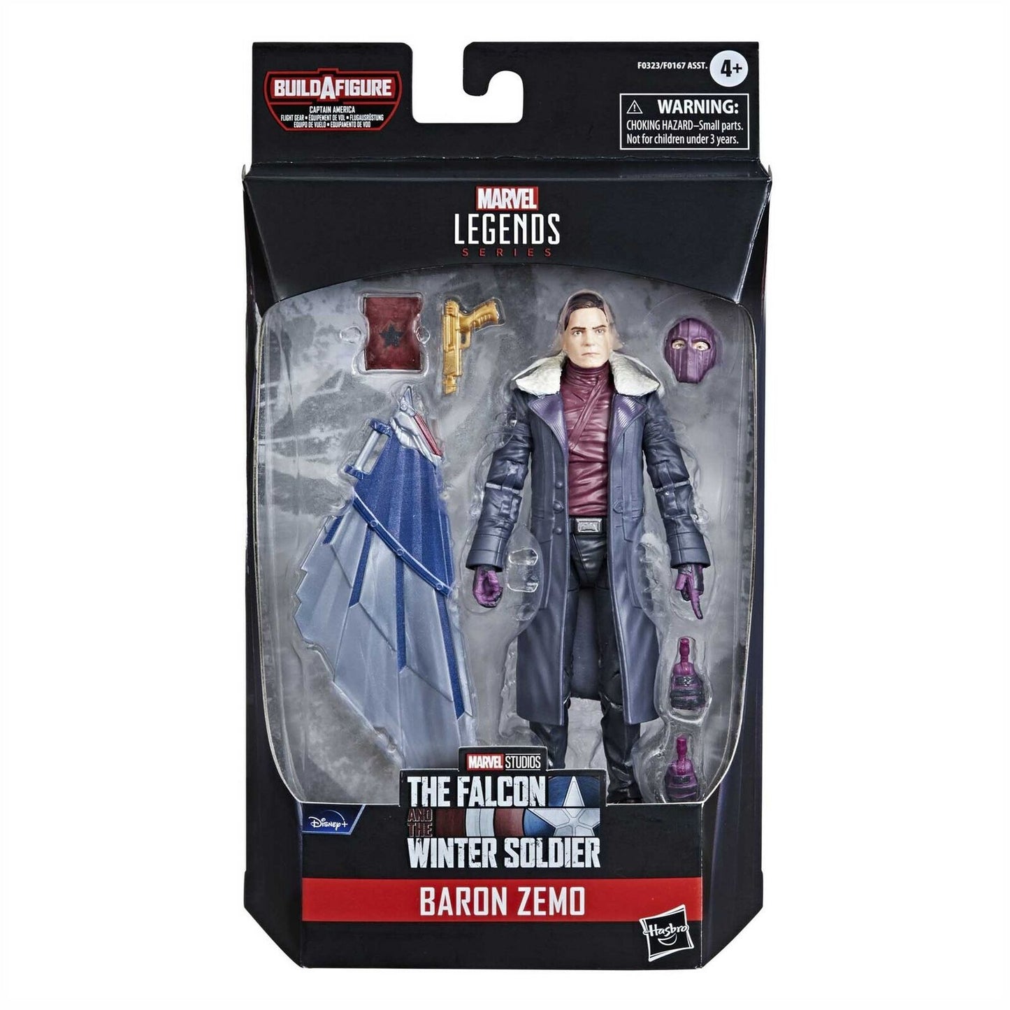 Marvel Legends Series - Disney Plus Series: Baron Zemo 6" Action Figure