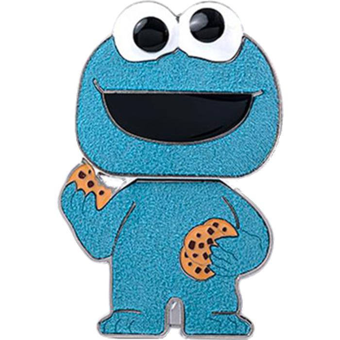 Large Enamel Pop! Pin: Sesame Street - Cookie Monster 01