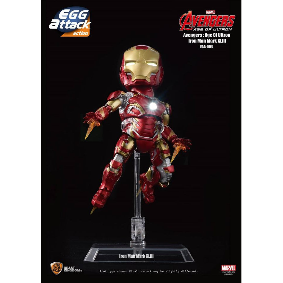 Avengers: EAA-024 Iron Man Mark 43 Battle Damage Action