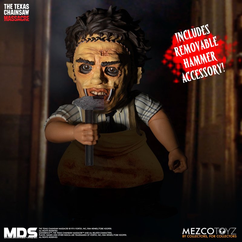 The Texas Chainsaw Massacre (1974): Leatherface 6-Inch Mega Doll - Mezco Designer Series